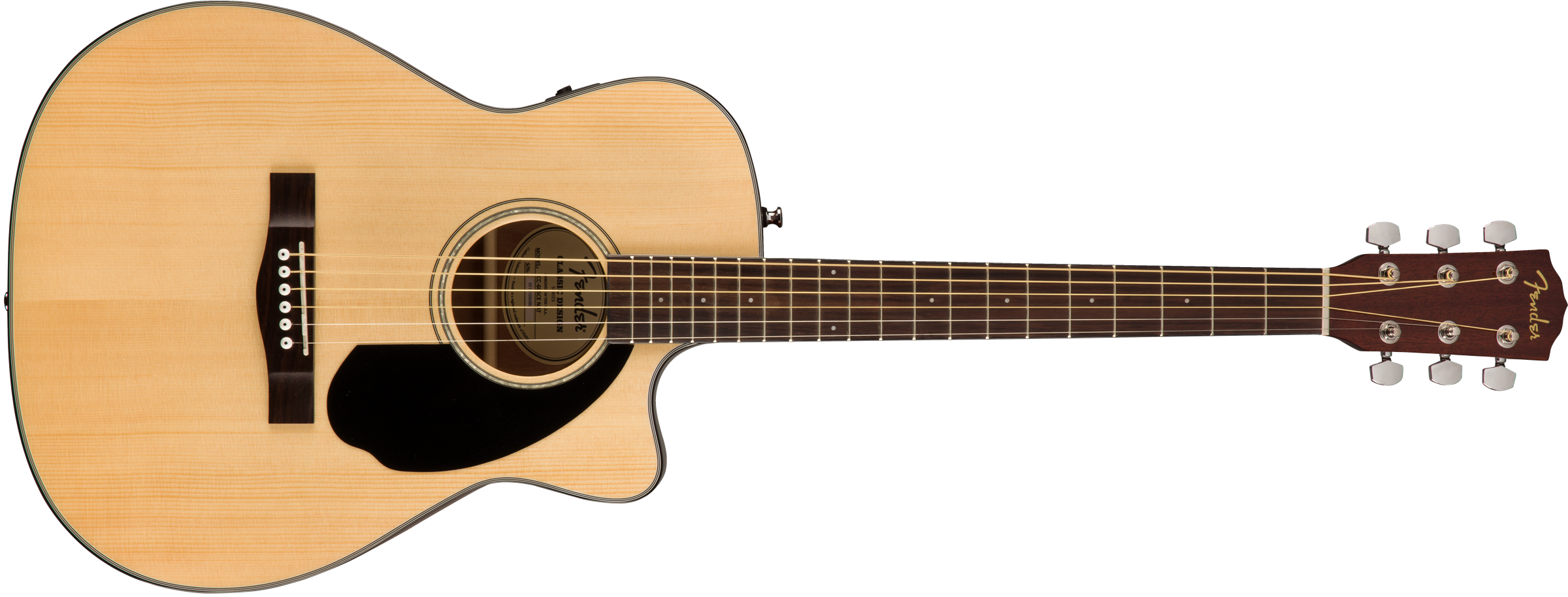 Image of Fender CC-60SCE Concert Acoustic Guitar